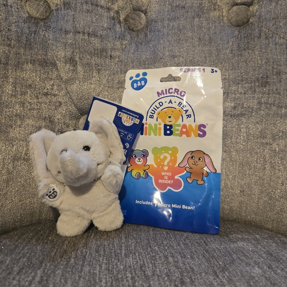 Build-a-bear Blind Bsgs WILD ELEPHANT